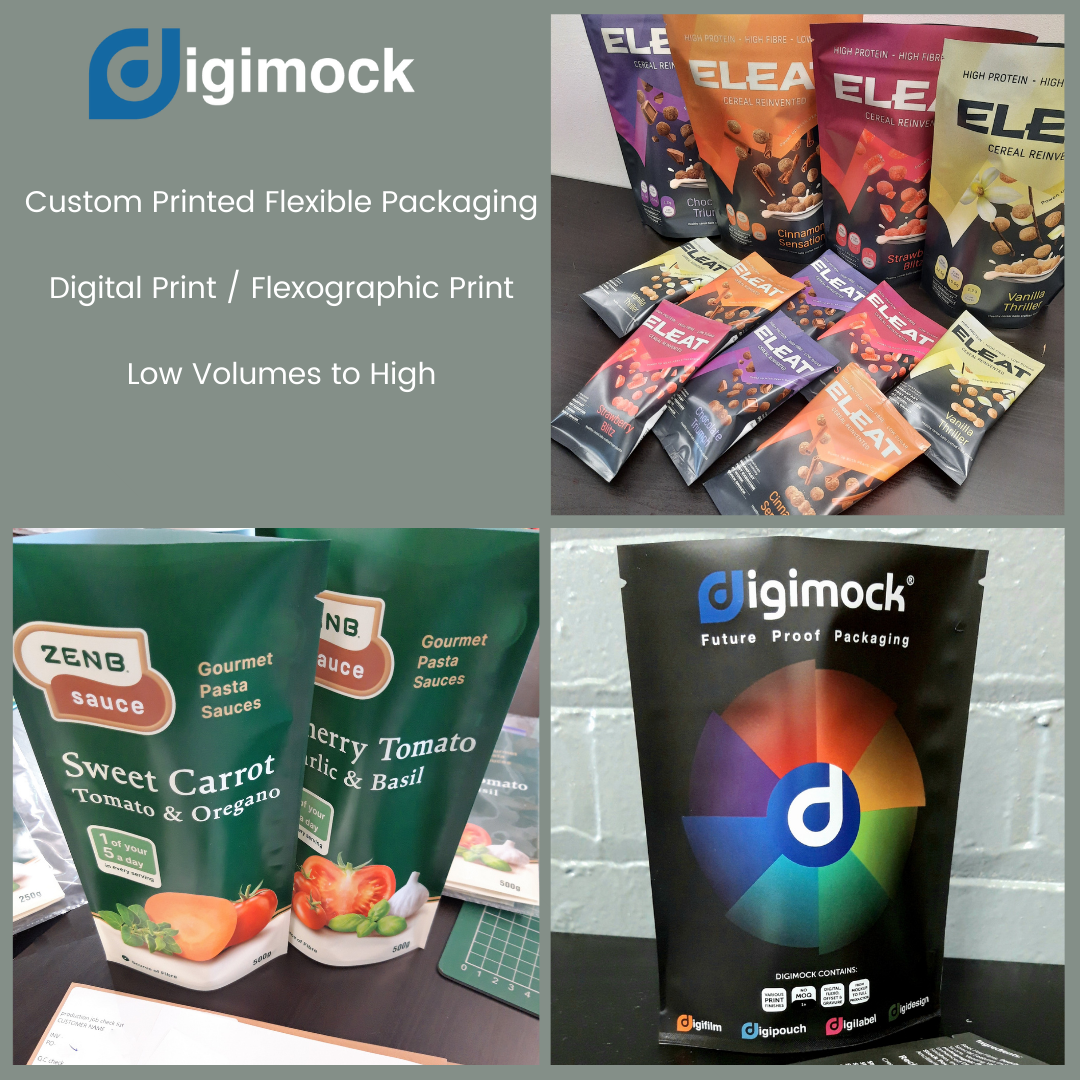 Food Packaging mockups. Perfect for sales presentations. Trade shows. Marketing. Proofing
